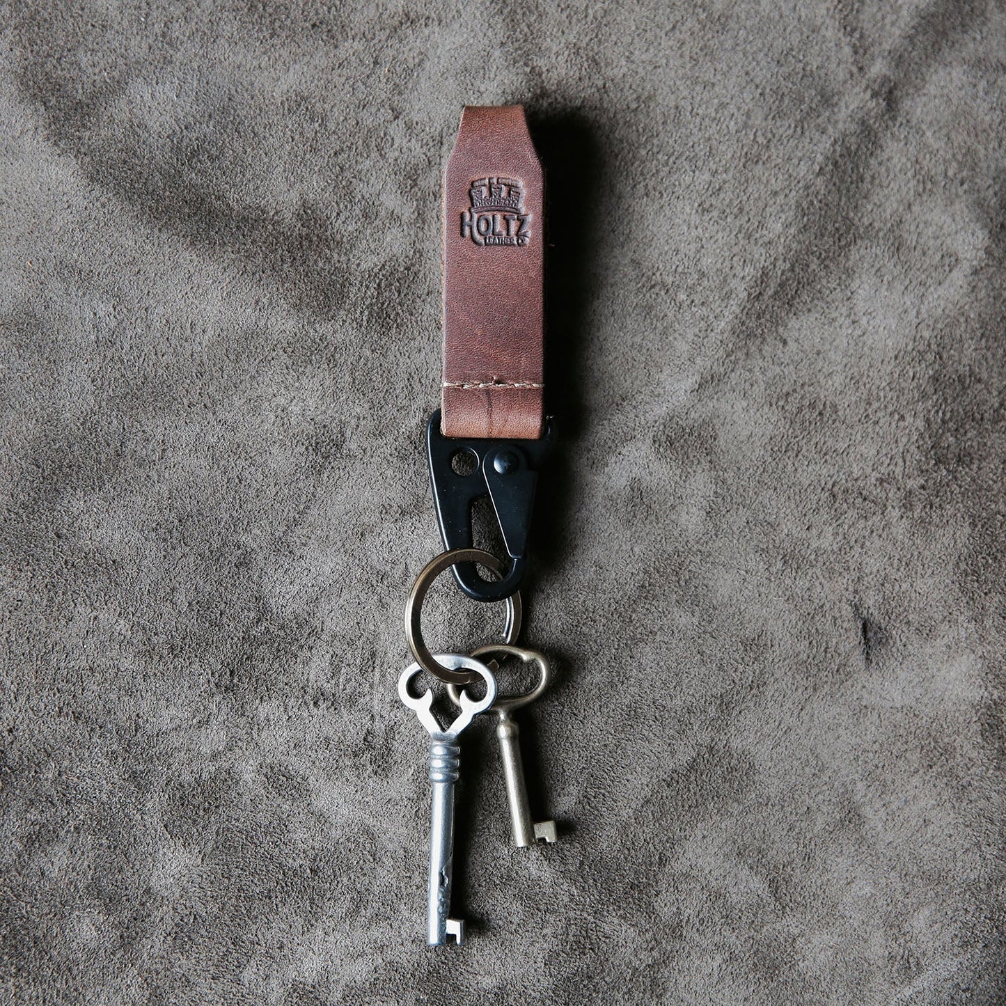 The Henry Personalized Fine Leather Keychain - Grooms Gift - Wedding Party Gift