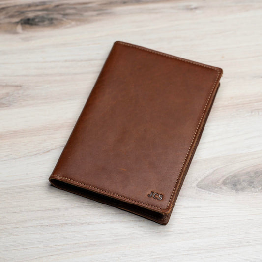 The Scholar Personalized Fine Leather Journal Diary - Groomsmen or Bridesmaid Gift