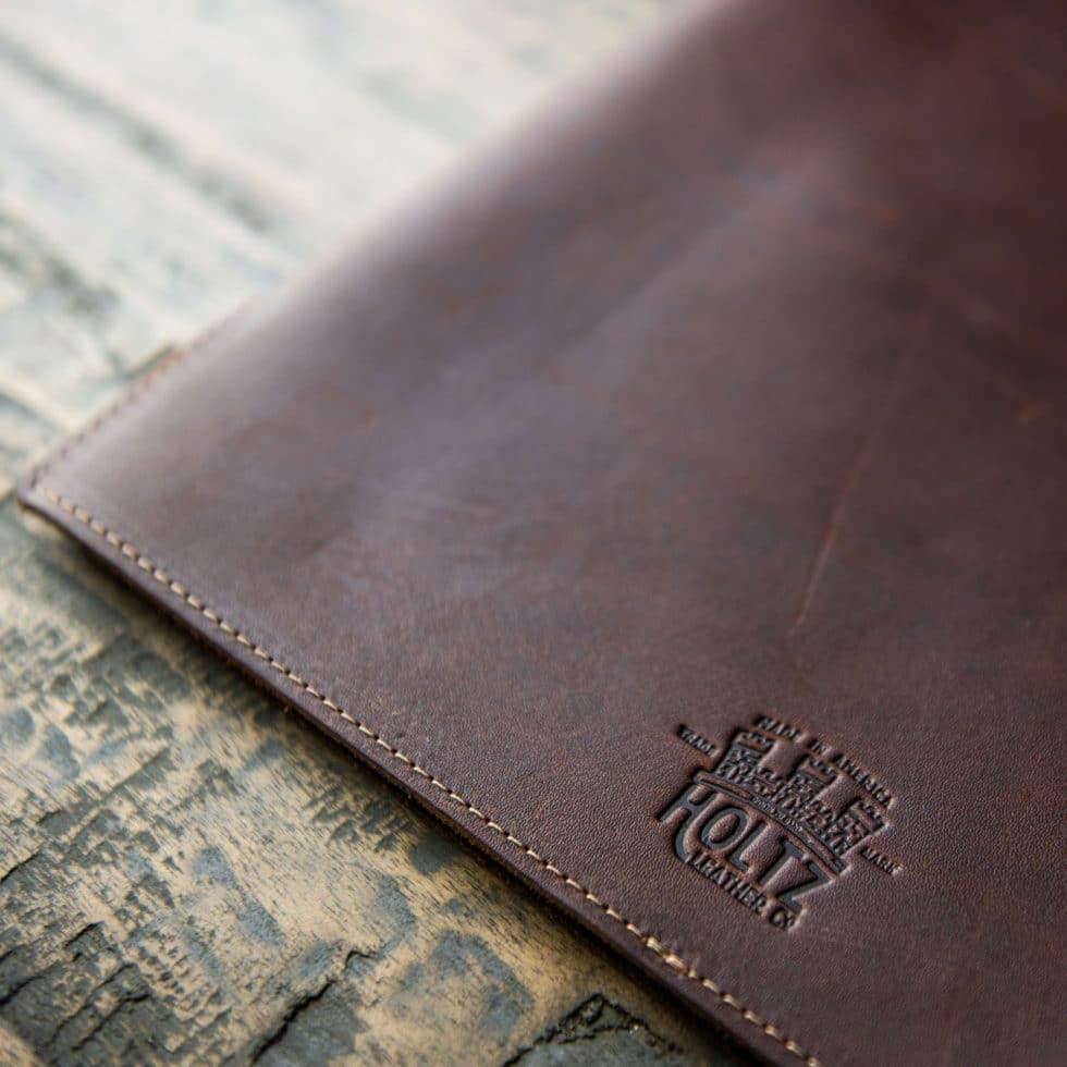 The Langley – Personalized Fine Leather 3 Ring Binder Notebook Photo Album - Wedding Gift