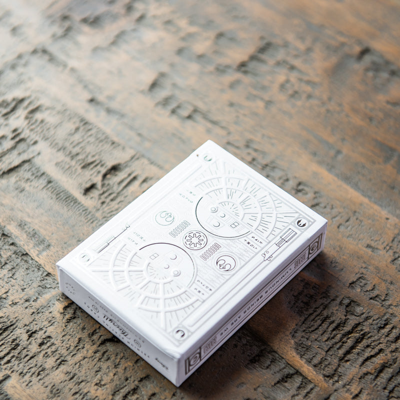 Theory 11 Light Side Card Deck With Personalized Fine Leather Card Sleeve- Grooms Gift - Wedding Party Gift
