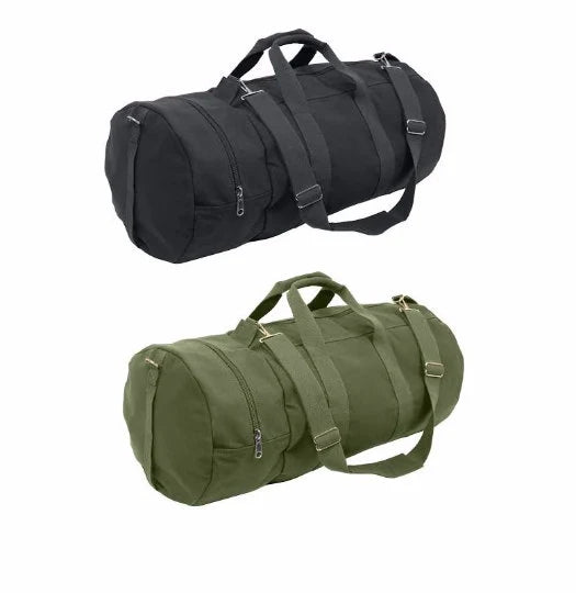 Vintage Military Duffel Travel Bag – Personalized Groomsmen Gift