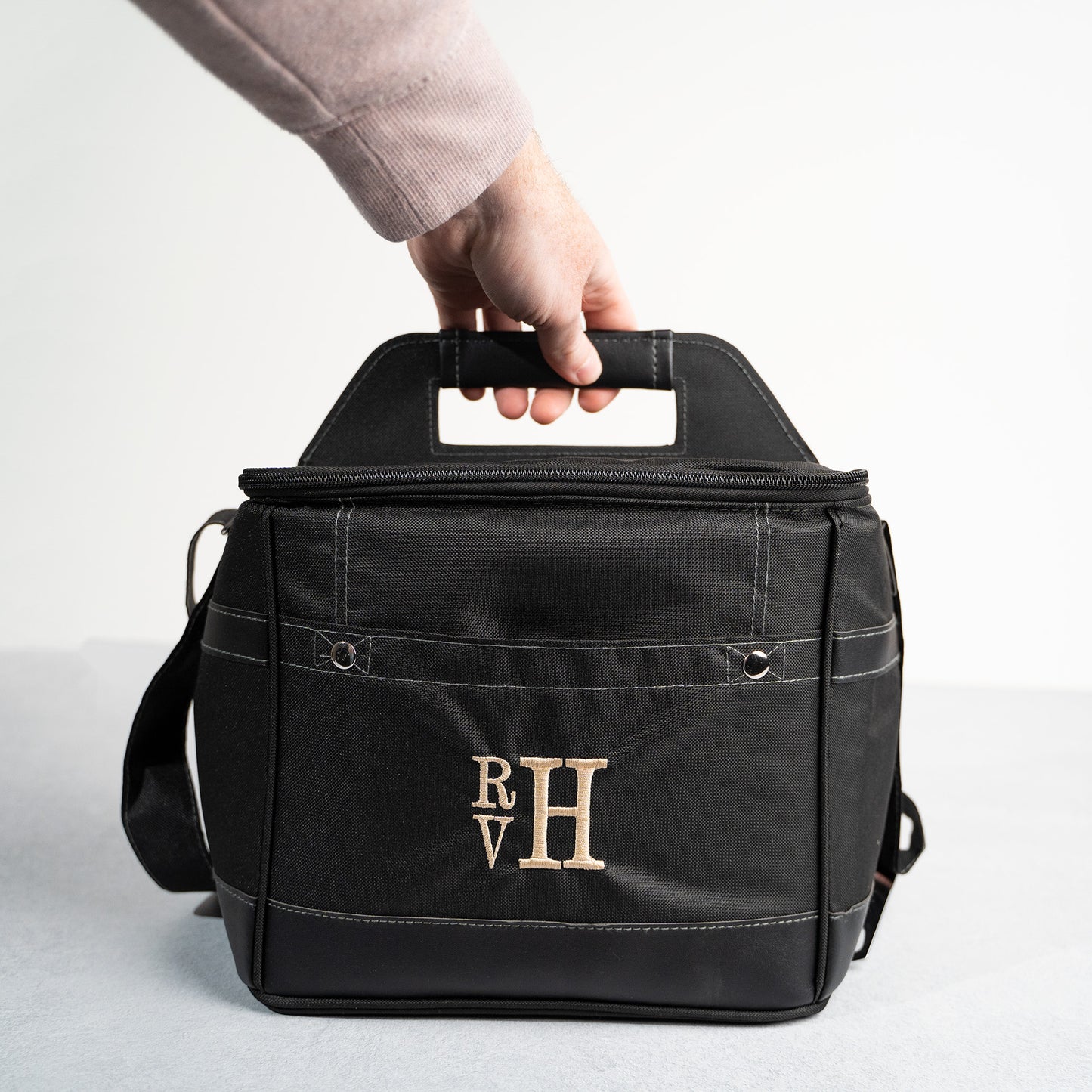 Personalized Insulated Beer Cooler Bag with Attached Bottle Opener - Grooms Gift - Wedding Party Gift