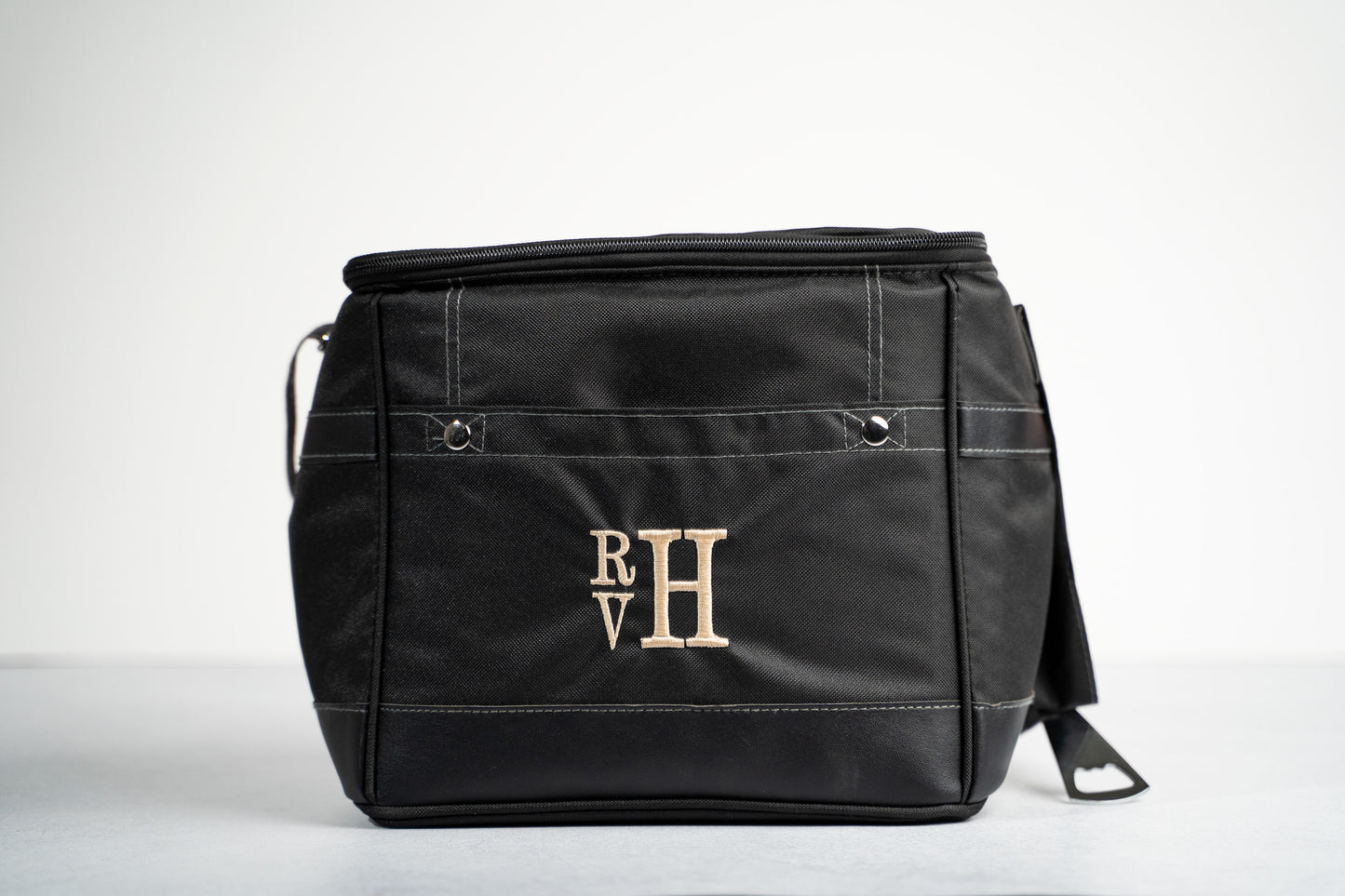 Personalized Insulated Beer Cooler Bag with Attached Bottle Opener - Grooms Gift - Wedding Party Gift