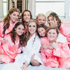 Personalized Satin Robe – Bridesmaid Bridal Party Gifts