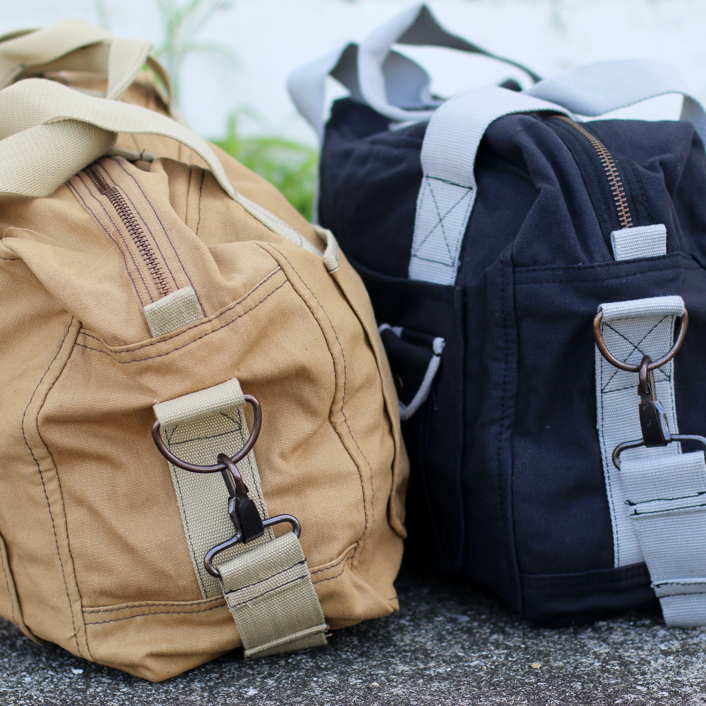 Vintage Military Overnight Travel Bag – Personalized Groomsmen Gift