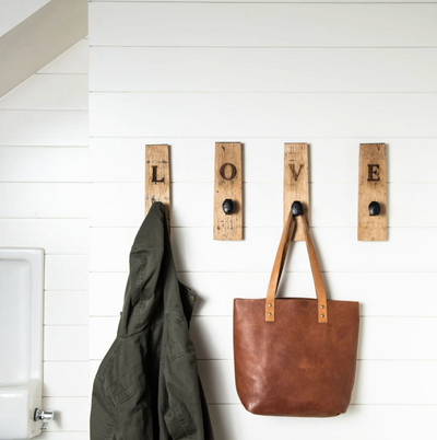Personalized Tennessee Whiskey Barrel Coat Hanger