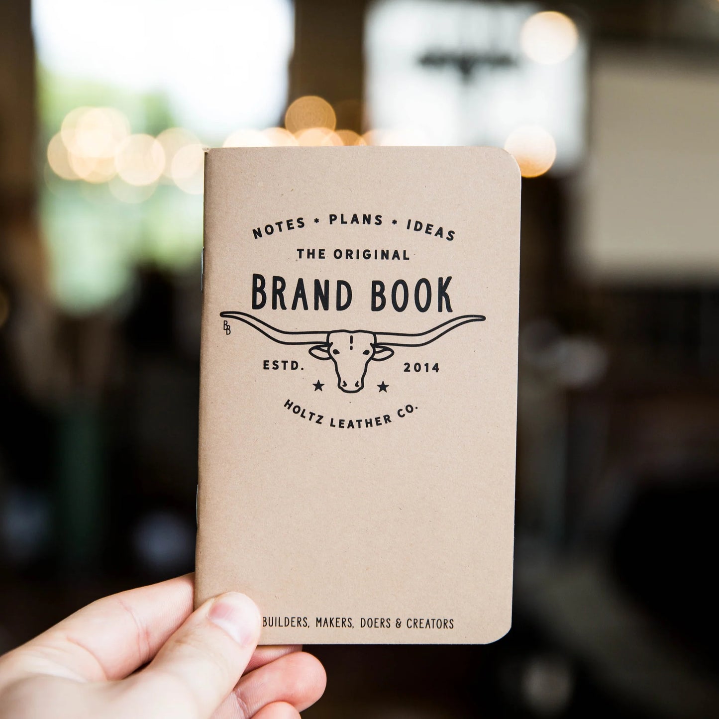 The Golf Surveyor Fine Leather Pocket Journal Cover for Field Notes