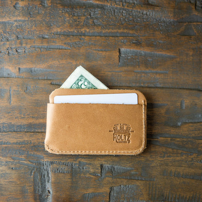 The Charleston Personalized Fine Leather Triple Sleeve Front Pocket Wallet