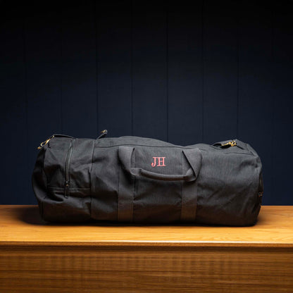 Vintage Military Duffel Travel Bag – Personalized Groomsmen Gift