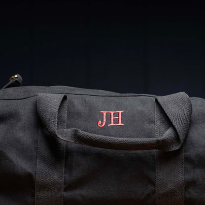 Vintage Military Duffel Travel Bag – Personalized Groomsmen Gift