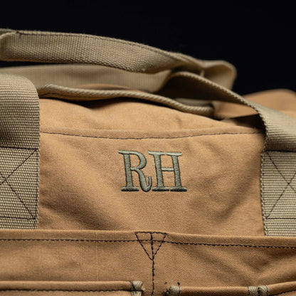 Vintage Military Overnight Travel Bag – Personalized Groomsmen Gift