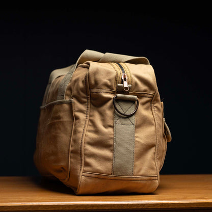 Vintage Military Overnight Travel Bag – Personalized Groomsmen Gift