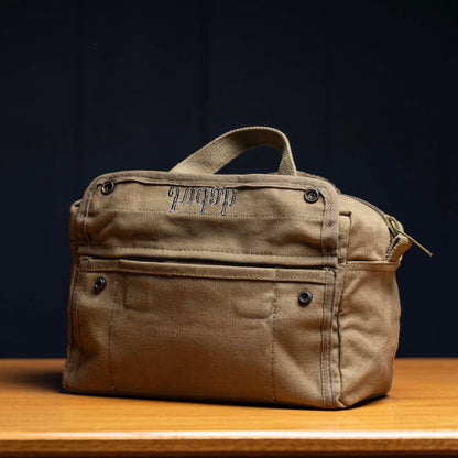 Military Style Mechanic’s Canvas Tool Bag – Personalized Groomsmen Gift