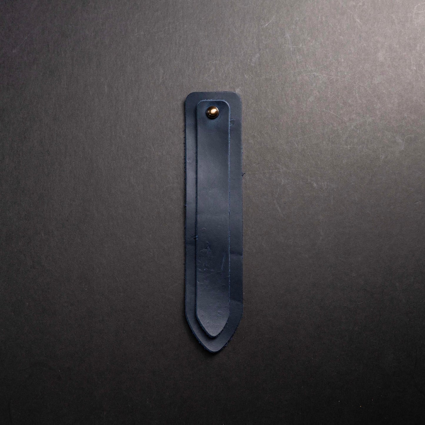 Personalized Fine Leather Double Bookmarks