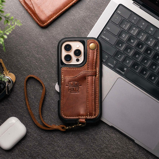 The SWITCH 4-IN-1 Leather Phone Case - WALLET, KICKSTAND & LOOP for iPhone®