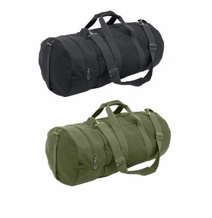 Vintage Military Duffel Travel Bag – Personalized Groomsmen Gift