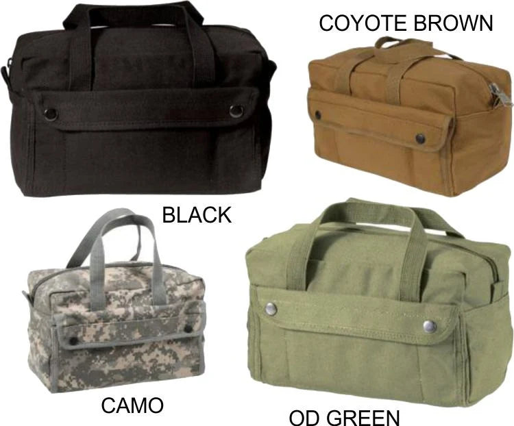 Military Style Mechanic’s Canvas Tool Bag – Personalized Groomsmen Gift