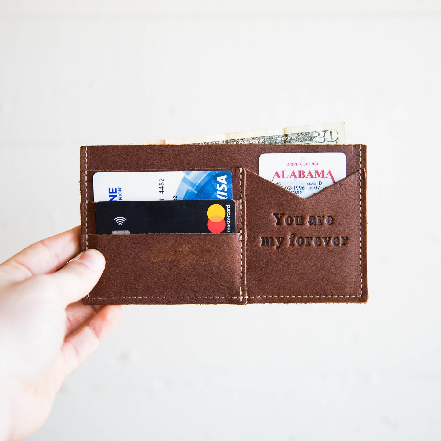 The Betty Jean Women’s Fine Leather Envelope Clutch Pocketbook Wallet With Optional Insert