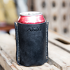 The “Tin Can” Personalized Fine Leather Can Coozie Holder