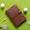 The Golf Inventor Personalized Fine Leather A5 Moleskine Journal Diary