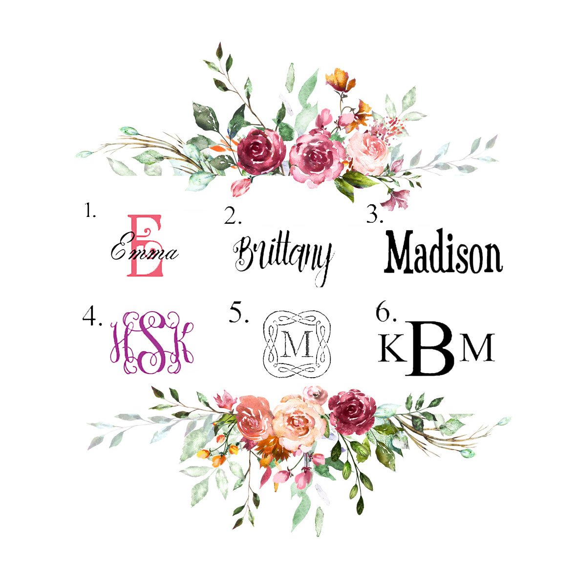 Personalized Women's Round Travel Duffel Bag - Bridesmaid Gift