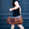 The Vintage Overnighter Bag Personalized Fine Leather Overnight Bag