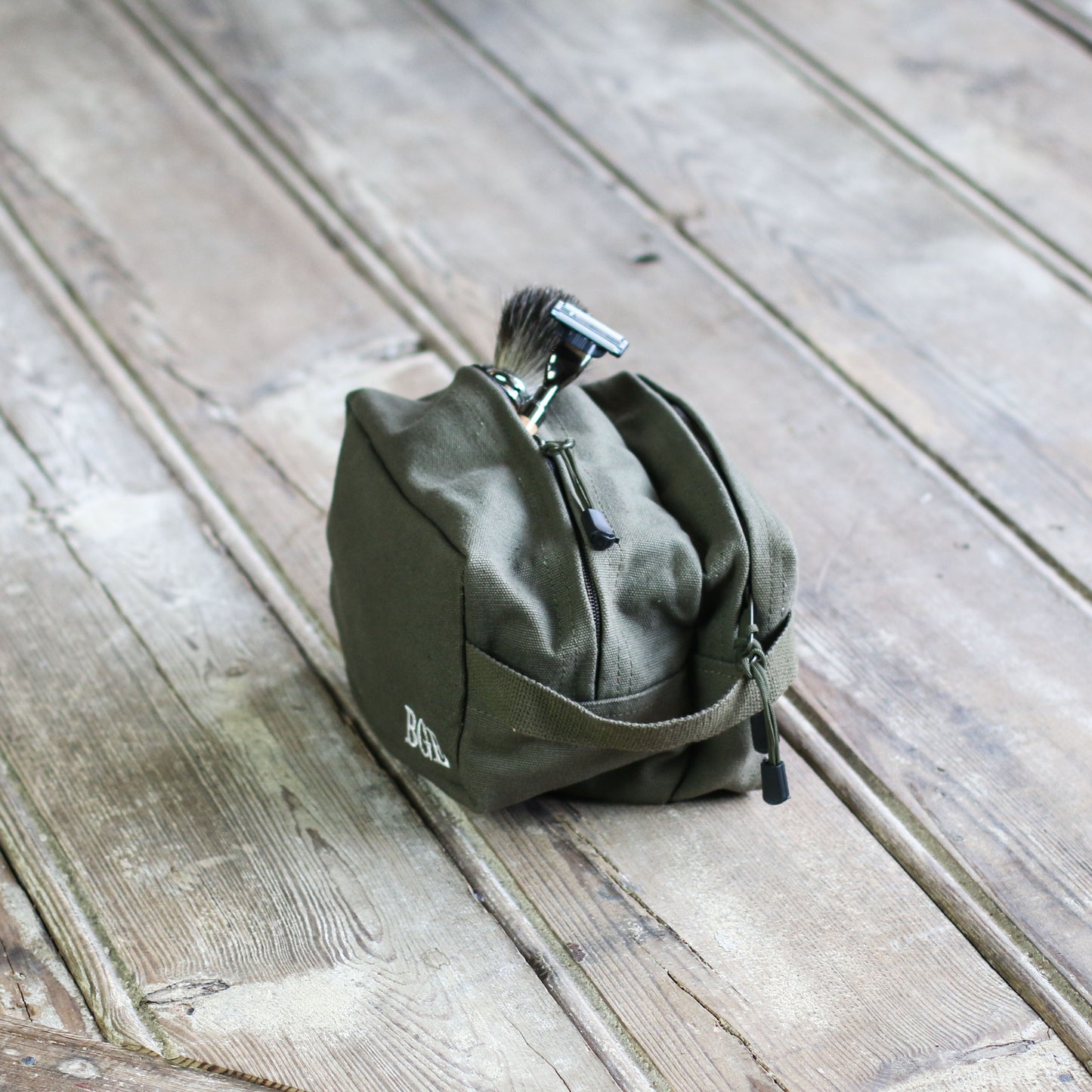 Shave Bag Dopp Kit Toiletry Bag – Personalized Groomsmen Gift