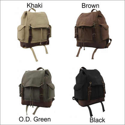 Military Issue Ruck Sack Travel Bag – Personalized Groomsmen Gift