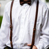 Groomsmen Gift, Leather Bow Tie, Gift for Groom - The Mr. Baker